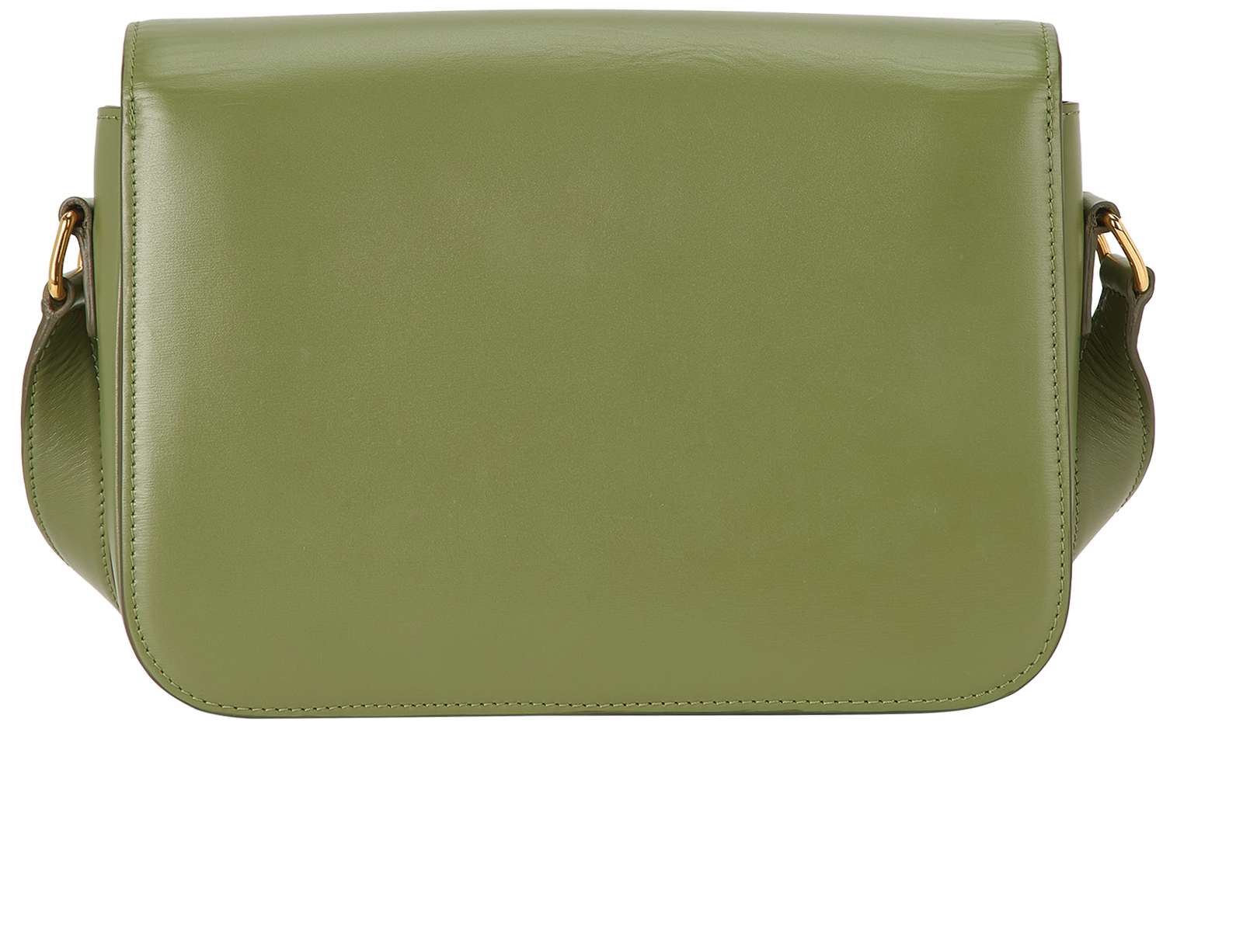 Teen Triomphe Crossbody, &pound;1,500, Handbags, Green, Leather, Back view